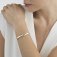 Georg Jensen - Torun, Sterling Silver - Yellow Gold - Bangle, Size XXL 20000546000XXL