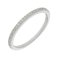 Guest and Philips - 9ct 0.10pts, Diamond Set, White Gold - ring, Size n 09ridi67110