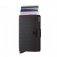 Secrid - Miniwallet, Aluminium Wallet MPf-Black-Red