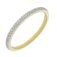 Guest and Philips - 9ct 0.10pts, Diamond Set, Yellow Gold - White Gold - ring, Size n 09ridi67100