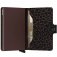 Secrid - Miniwallet, Aluminium Wallet MLe-Brown