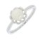 Guest and Philips - Pearl Set, White Gold - 9ct FWCP Rosette Ring, Size 6-6.5mm 09RIPE87087