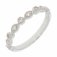 Guest and Philips - Diamond Set, White Gold - 9ct 15pt 9st D Rnd & Elipse Milgrain Ring 09RIDI81775