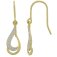 Guest and Philips - 9ct, Diamond Set, Yellow Gold - White Gold - Earrings 09EADI82516