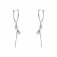 Georg Jensen - Mercy, Sterling Silver Long Earrings 10015150