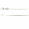 Guest and Philips - Fine Rolo, Platinum - Fine Chain, Size 18-20