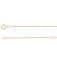 Guest and Philips - Rose Gold - 9ct Chain, Size 16-18 09CHFA70188