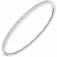 Guest and Philips - Diamond 1.00ct Set, Platinum - Hinged Bangle