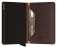 Secrid - Slimwallet, Aluminium Wallet SVg-Espresso-Brown