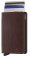 Secrid - Slimwallet, Aluminium Wallet SVg-Espresso-Brown