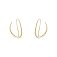 Georg Jensen - Offspring, Yellow Gold Ear Hoop - 10015212