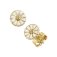 Georg Jensen - Daisy, Yellow Gold Plated Earrings 10018924
