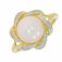 Guest and Philips - Diamond Set, Yellow Gold - White Gold - 9ct FWCP 5pt 12st Swirl Ring , Size N 09RIDG87417