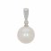 Guest and Philips - D 0.4pt FWCP Set, White Gold - 9ct Pendant, Size 6.5-7mm 09CIDG87046