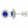 Guest and Philips - D 33pt 24st S 2st Set, Platinum - Ceylon Stud Earrings PLEASG86439 PLEASG86439