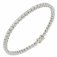 Guest and Philips - D 3ct HI I1 53st Set, White Gold - Diamond Line Bracelet 09BRDI81264