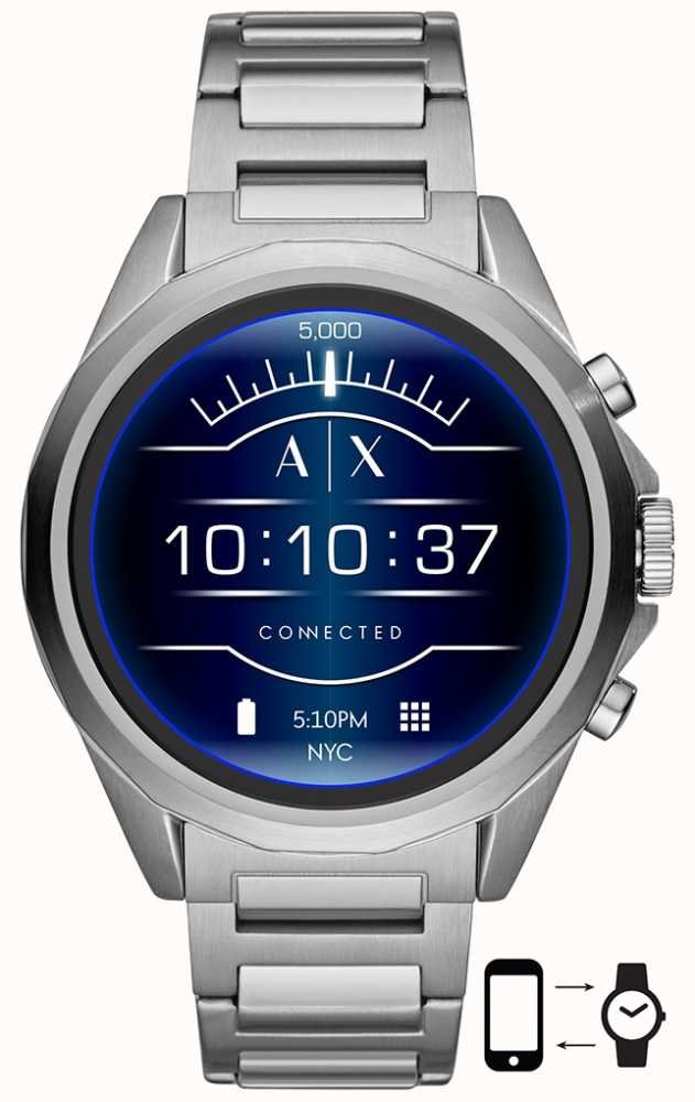 armani exchange smart watch price