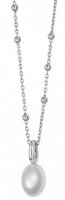 Daisy - Pearl Set, Sterling Silver - Necklace TN03-SLV
