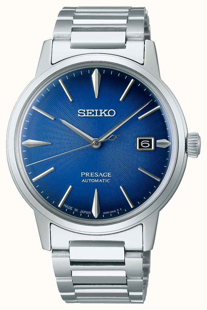 Seiko - Presage, Stainless Steel - Automatic with Manual Winding, Size   SRPJ13J1 | Guest and Philips