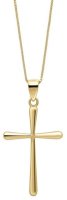 Gecko - Yellow Gold CROSS PENDANT GP2358