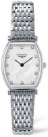Longines - Grand Classique, Diamond Set, Stainless Steel - Crystal Glass - Quartz Watch, Size 22MM