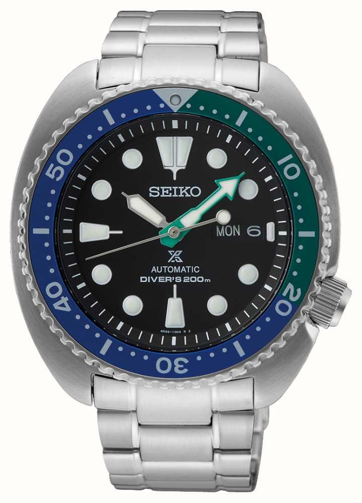 Seiko - Tropical Lagoon, Stainless Steel - Turtle Auto/Manual Winding  Watch, Size 45mm SRPJ35K1 | Guest and Philips