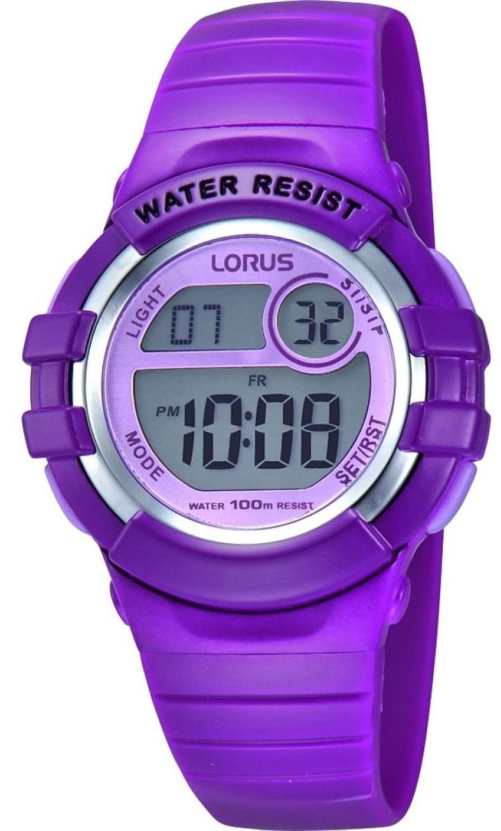 how to set a lorus digital watch