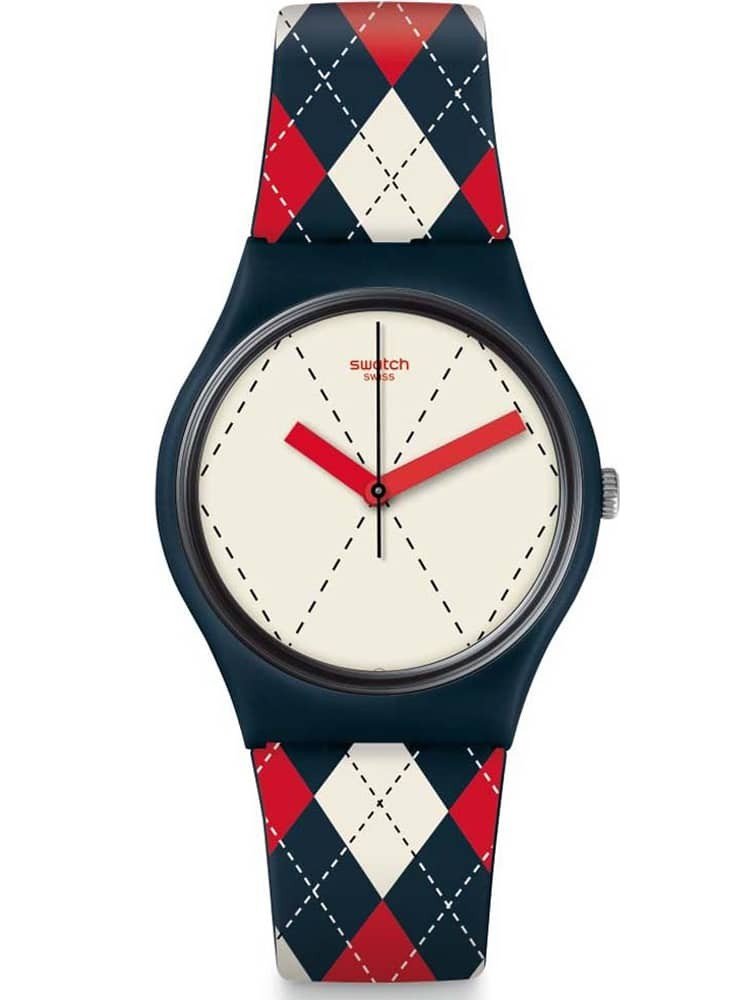 swatch watch rubber strap