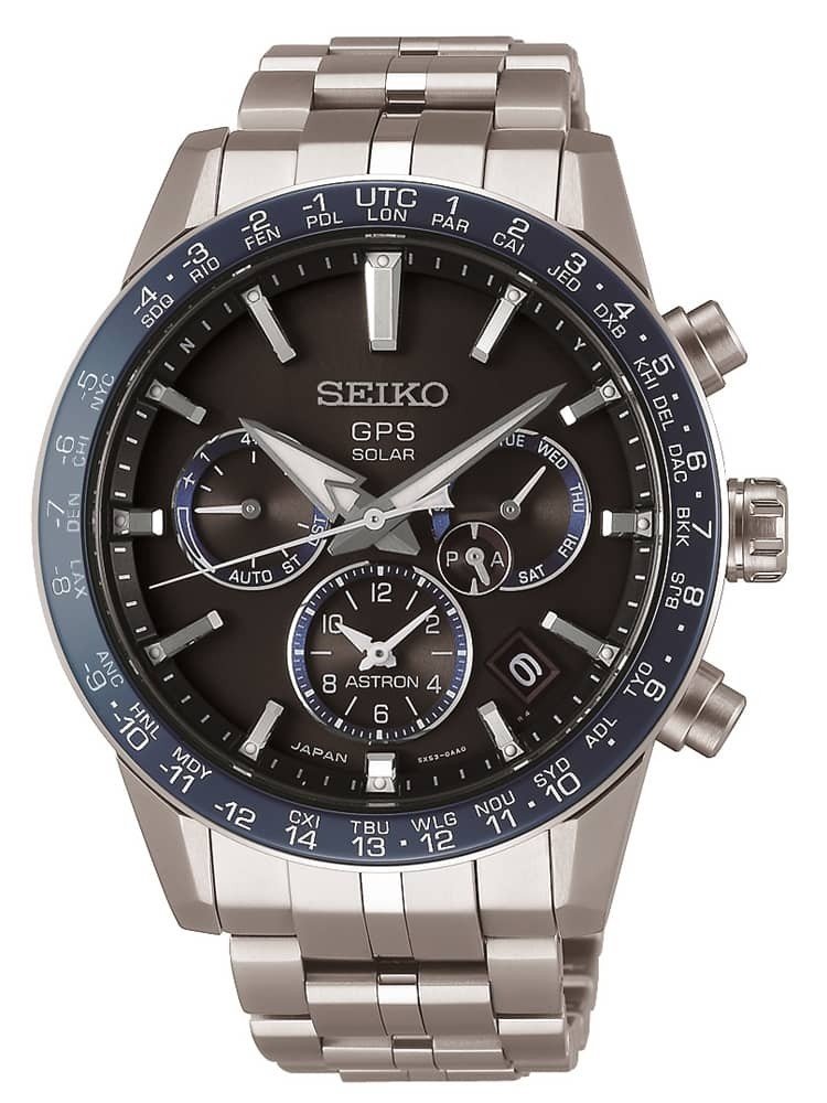Seiko - Stainless Steel Gents GPS Solar Bracelet Watch - SSH001J1-BOM |  Guest and Philips
