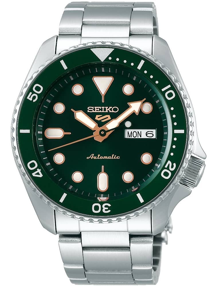 Seiko - 5 Sports, Stainless Steel/Tungsten Automatic Watch SRPD63K1 | Guest  and Philips