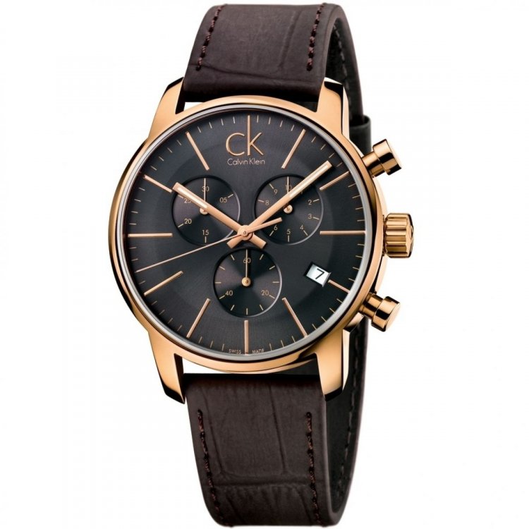 Depression get annoyed custom Calvin Klein - Men's, City, Rose Gold Plated, Chronograph Watch | Guest and  Philips