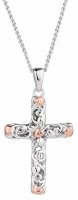 Clogau - TREE OF LIFE CROSS, Sterling Silver necklace 3STLC3