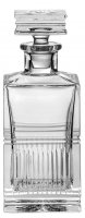 Royal Scot Crystal - Art Deco, Glass/Crystal - Square Decanter, Size 75cl ADSQ