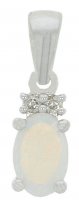 Guest and Philips - Opal Set, White Gold - PENDANT 09CIDG85972
