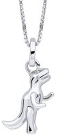 Gecko - Sterling Silver T-REX PENDANT P5359