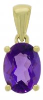 Guest and Philips - Amethyst Set, Yellow Gold - PENDANT 09CIGH83876