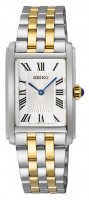 Seiko - Stainless Steel - Yellow Gold Plated - Quartz Watch, Size 22.2mm SWR087P1