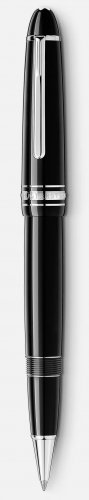 Montblanc - Meisterstuck Platinum-Coated LeGrand, Precious Resin - Rhodium Plated - Rollerball , Size 145.3 x5.5mm 132451