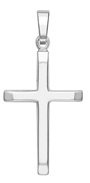 Guest and Philips - White Gold 9ct Solid Cross CR065