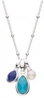 Kit Heath - COAST PEBBLE, Sterling Silver AZURE TRIO PENDANT 90174LMGP