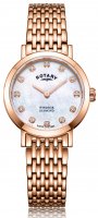 Rotary - Windsor Mother Of Pearl Set, Rose Gold Plated - Watch - LB05304-41-D