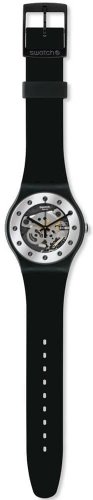 Swatch - Silver Glam, Plastic/Silicone Quartz Watch SO29B109