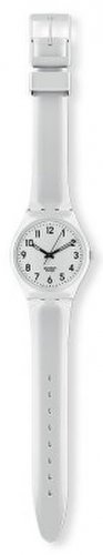 Swatch - Just White Soft, Plastic/Silicone WATCH SO28W107-S14