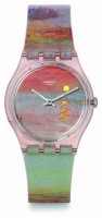 Swatch - Turners Scarlet Sunset, Plastic/Silicone Quartz Watch SO28Z700C