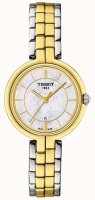 Tissot - Flamingo, Yellow Gold Plated Quartz Watch T0942102211101