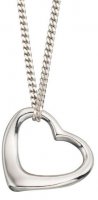 Gecko - Heart, Sterling Silver NECKLACE P354